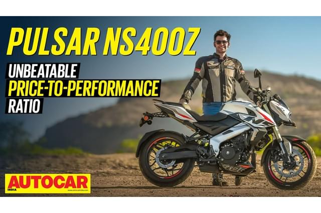 Bajaj Pulsar NS400Z video review