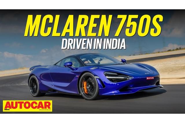 McLaren 750S India video review