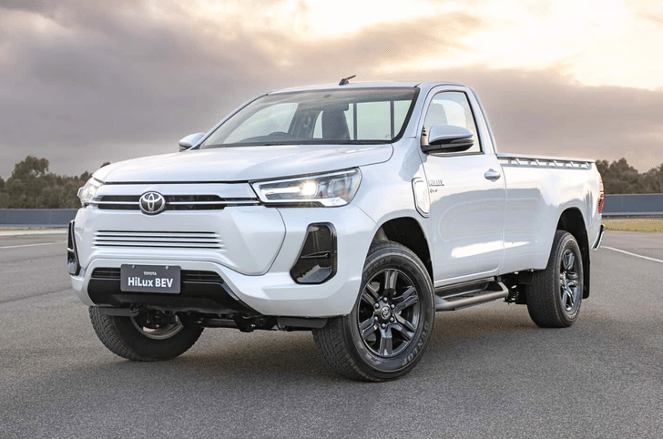 Toyota Hilux EV testing commences