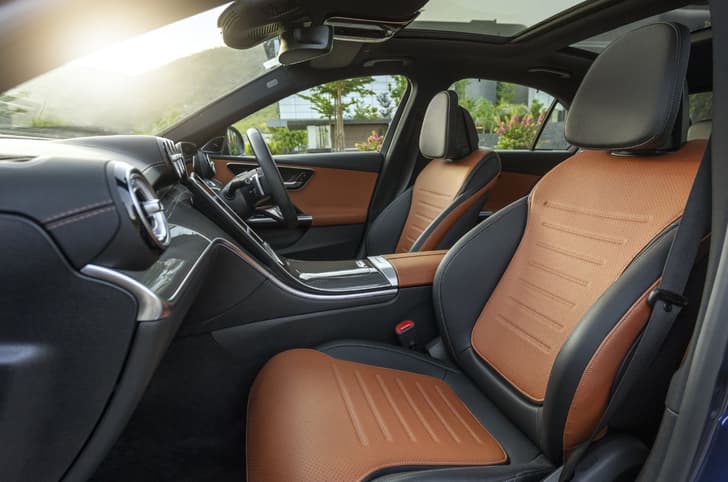 2024 Mercedes C 300 AMG Line interior 2024 Mercedes C 300 AMG Line interior