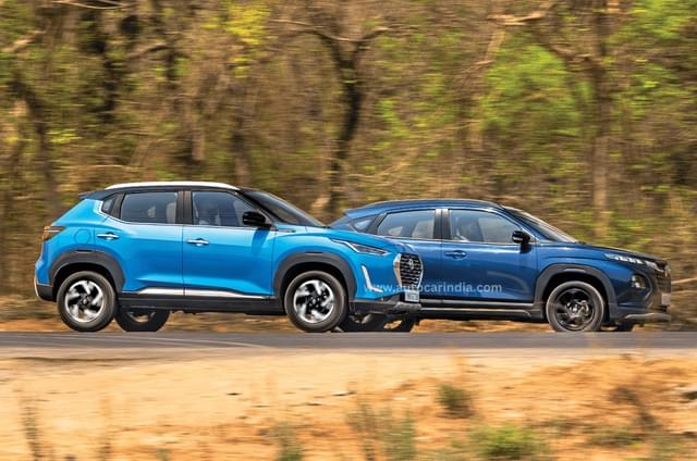 Maruti Fronx AMT vs Nissan Magnite AMT comparison