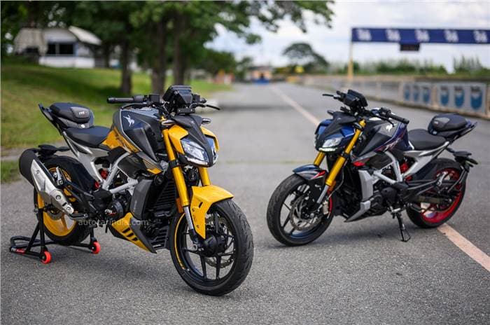 TVS Apache RTR 310 refined, comfort improved via service camp