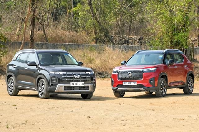 Hyundai Creta IVT vs Honda Elevate CVT comparison