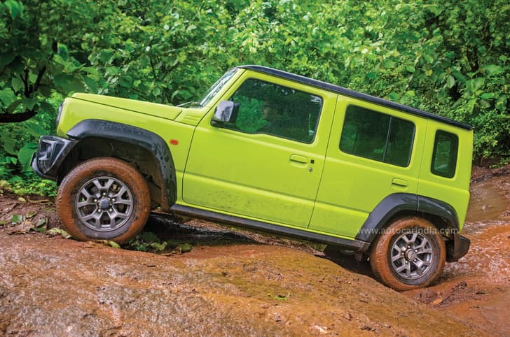 Maruti Jimny off-road