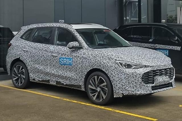 New MG ZS SUV first spy shots surface ahead of debut