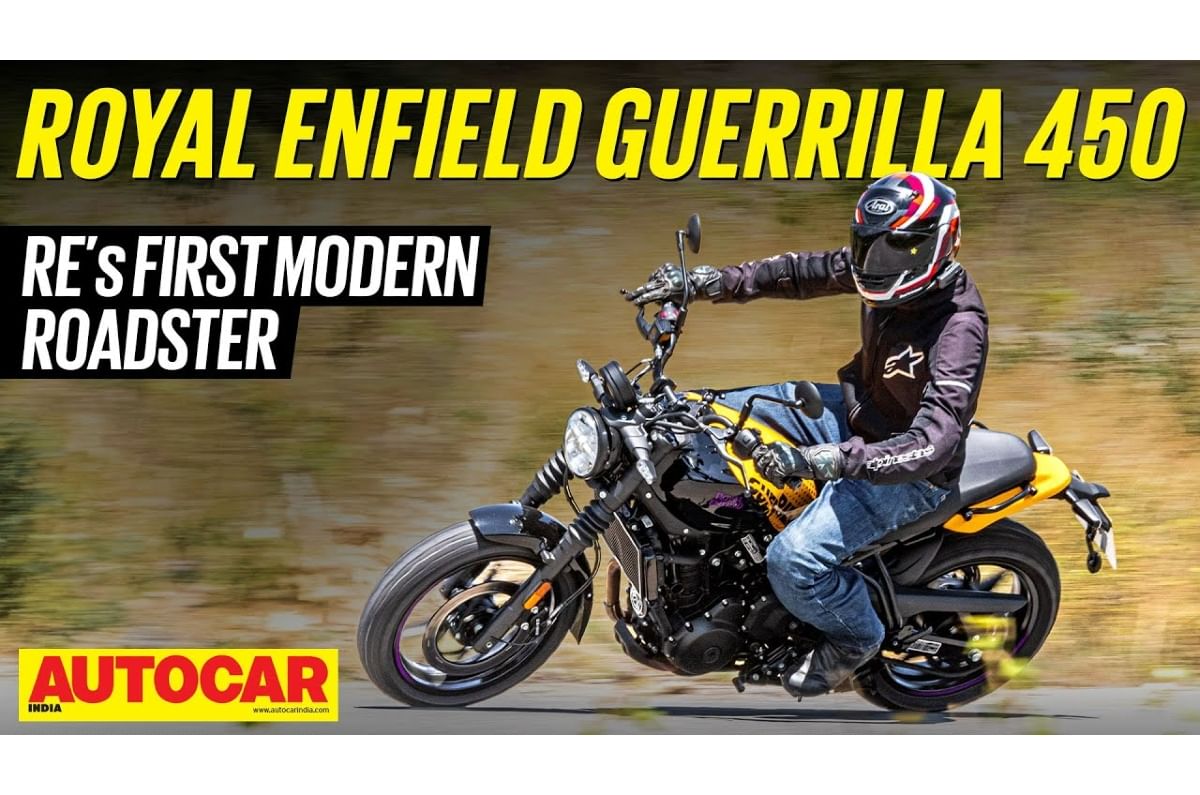 Royal Enfield Guerrilla 450 video review