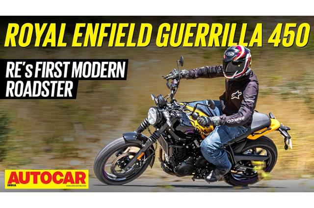 Royal Enfield Guerrilla 450 video review