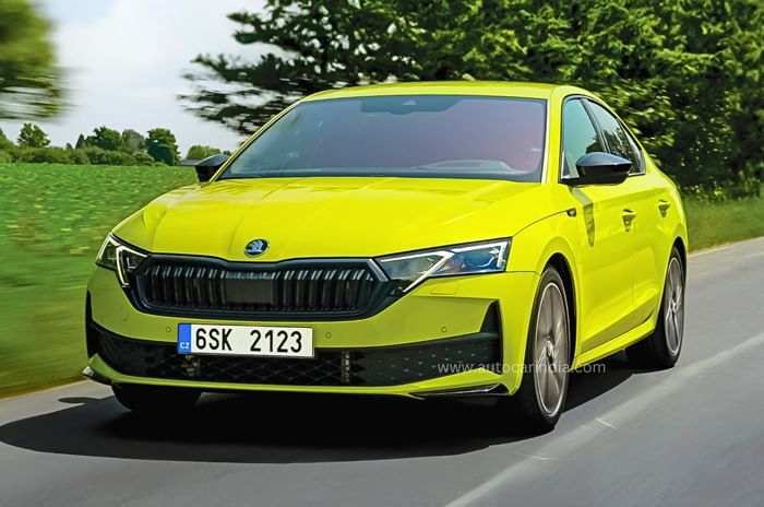 Skoda Octavia facelift review: Czech magnate Skoda Octavia car front tracking design