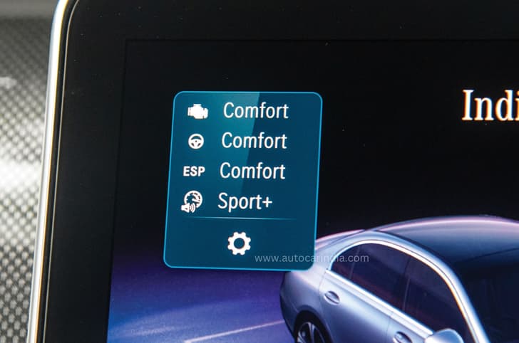 Mercedes C 300 drive modes