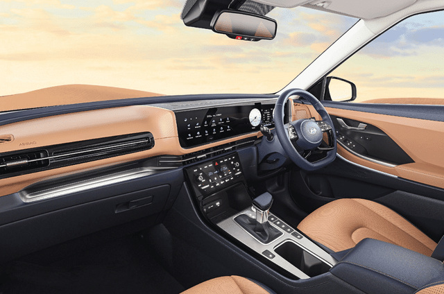 Hyundai Alcazar facelift interior, new features revealed