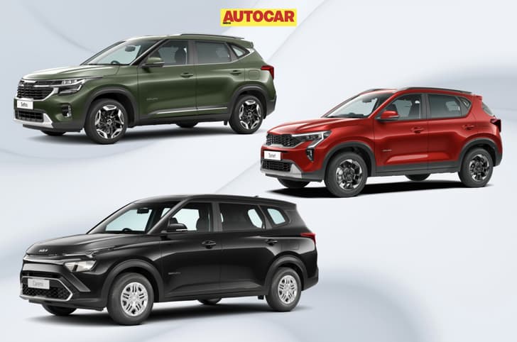 Kia Seltos, Sonet and Carens get new Gravity Edition variants