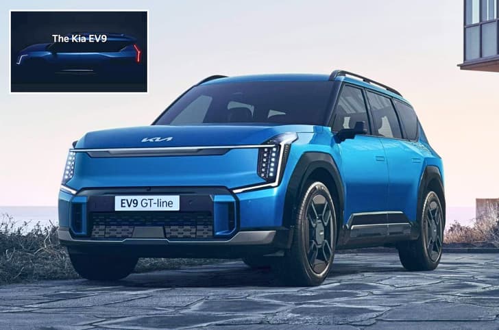 Kia EV9 teased ahead of October 3 launch