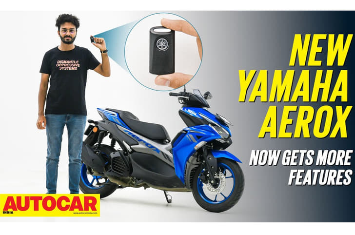 Yamaha Aerox, Aerox S, comfort, keyless, video review