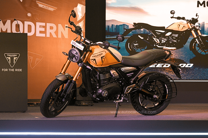 Updated Triumph Speed 400 launched at Rs 2.4 lakh, gets more features