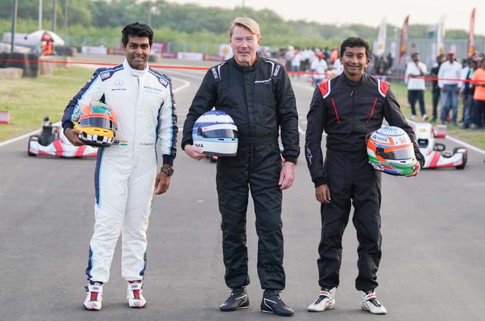 Madras International Karting Arena inaugurated by F1 champion Mika Hakkinen