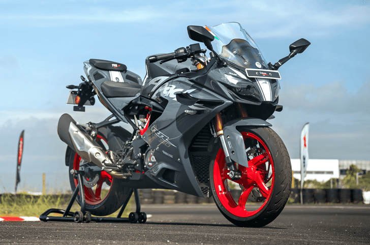TVS Apache RR 310, price, review, winglets