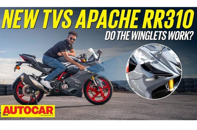 2024 TVS Apache RR 310 video review