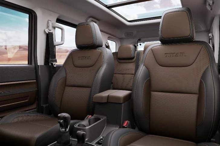 Mahindra Thar Roxx seats