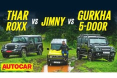 Thar Roxx vs Jimny vs Gurkha 5-Door comparison video