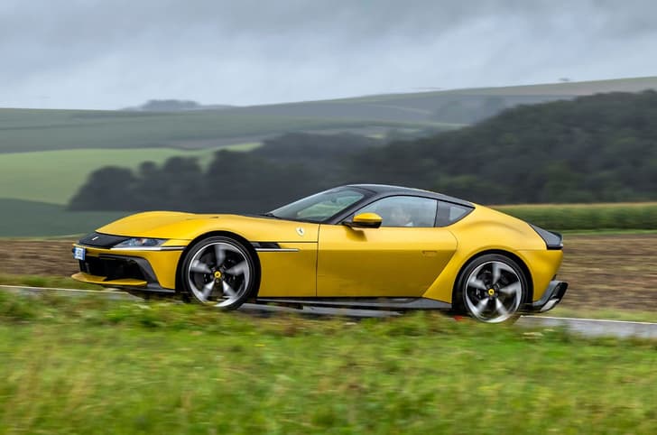 Ferrari 12Cilindri review side action