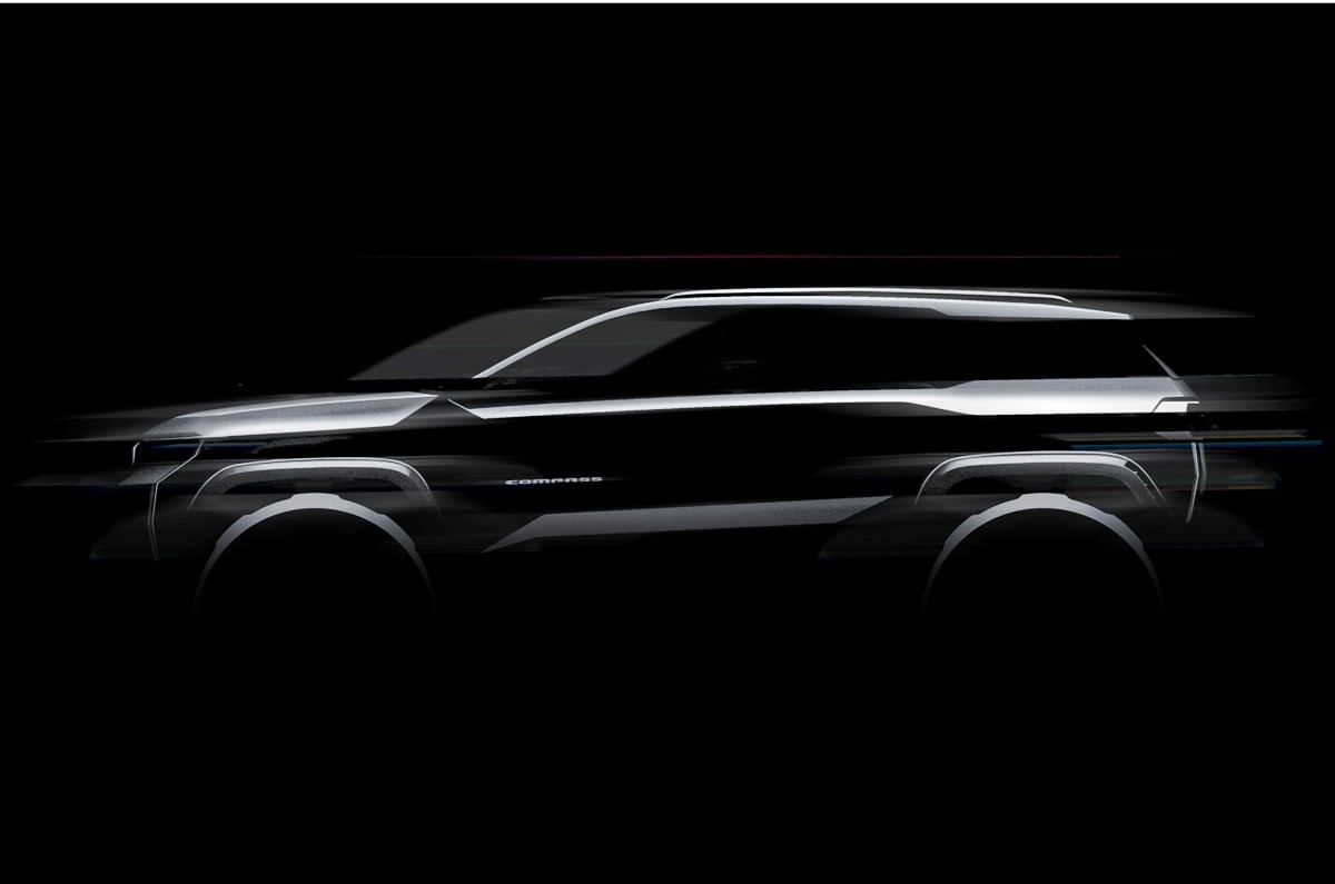 Next gen Jeep Compass teased ahead of 2025 global debut