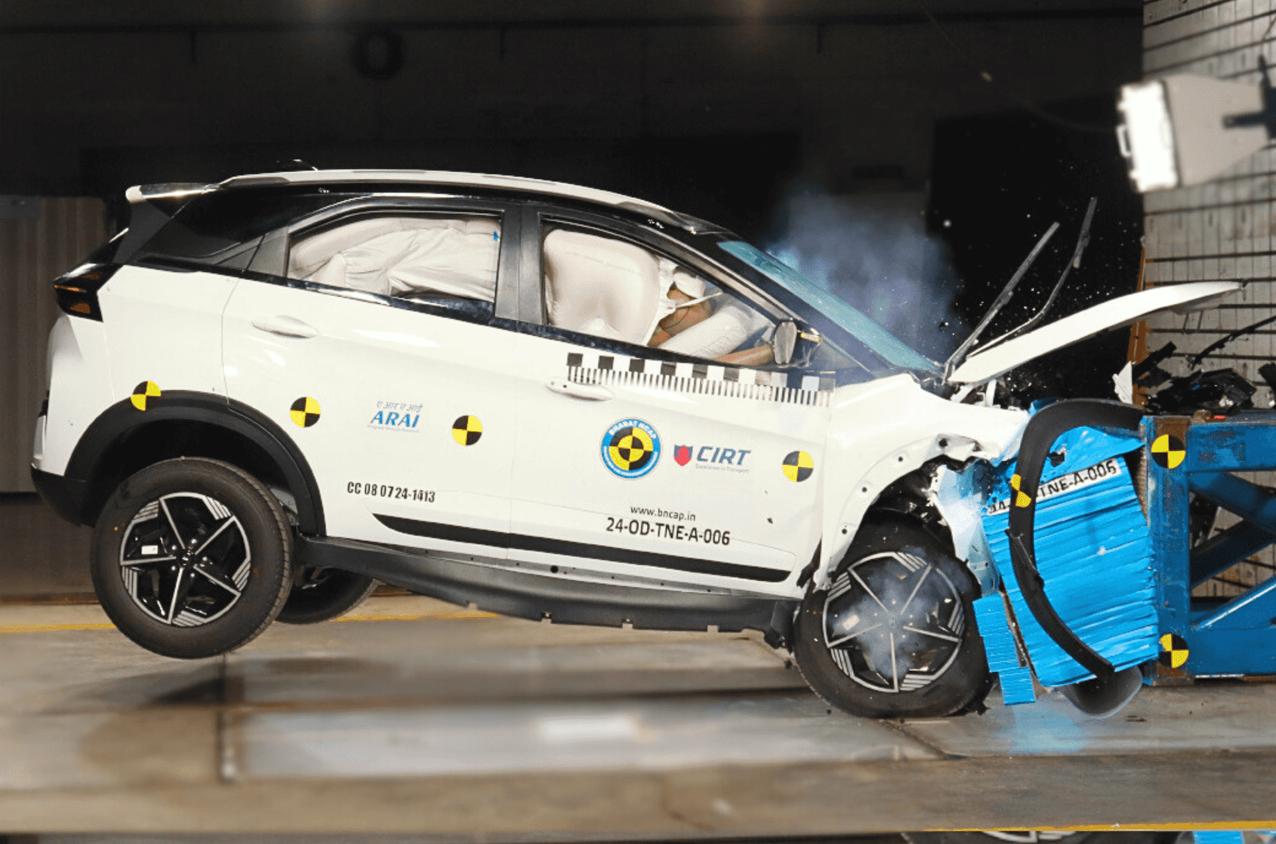 Tata Nexon secures 5-star rating in BNCAP crash tests