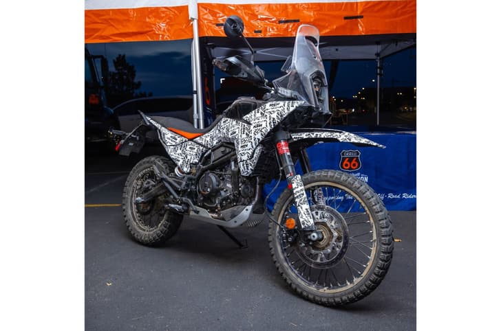 KTM 390 Adventure R showcased ahead of EICMA reveal