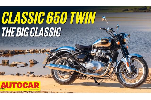 Royal Enfield Classic 650 twin video review