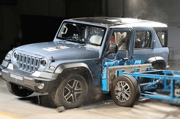 Mahindra Thar Roxx secures 5 star Bharat NCAP safety rating