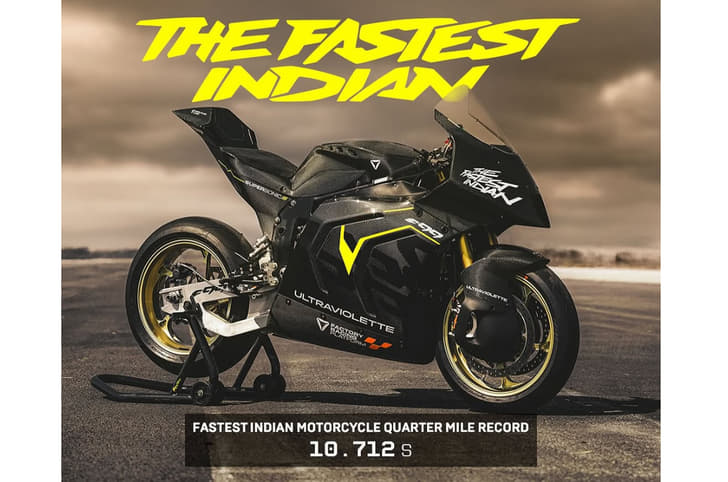 Ultraviolette F99 becomes fastest Indian motorcycle at Valley Run 2024