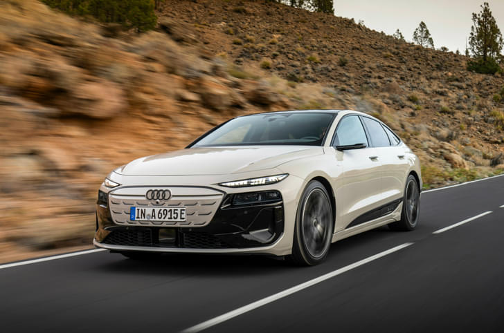 Audi A6 e-tron Sportback front quarter 