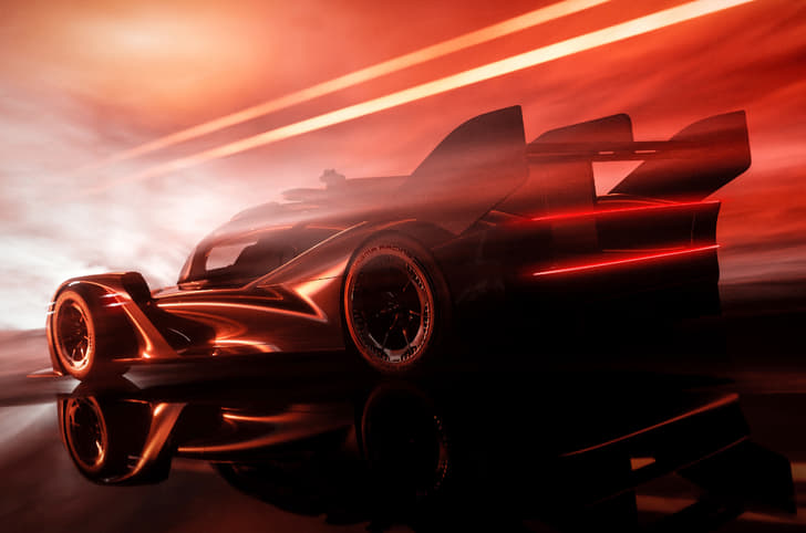 Genesis GMR-001 Le Mans racer rear