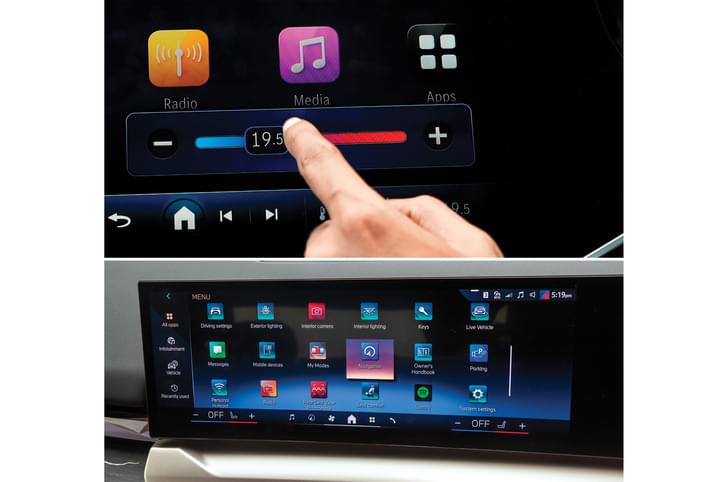 Mercedes E-Class vs BMW 5 Series infotainment