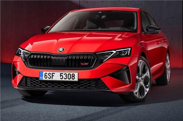 Skoda Octavia RS India debut at Bharat Mobility Show