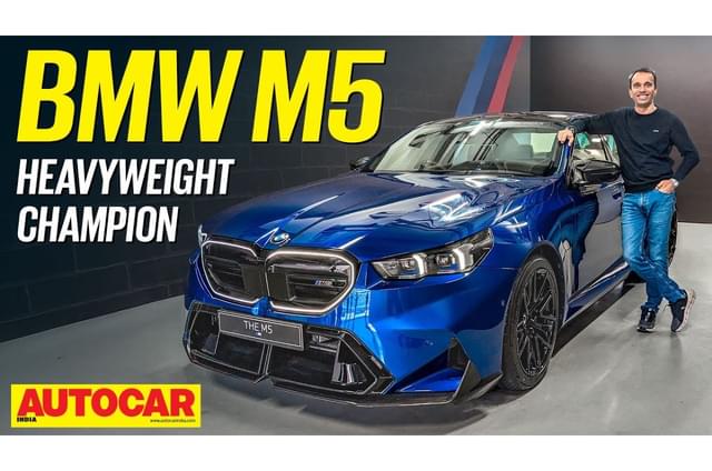 New BMW M5 track video review