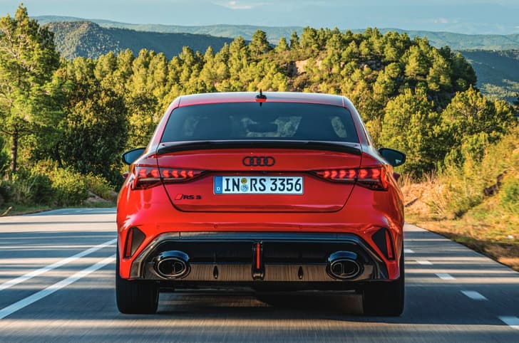 2025 Audi RS 3 rear tracking