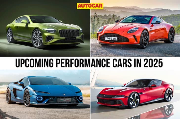 New performance cars launching in 2025