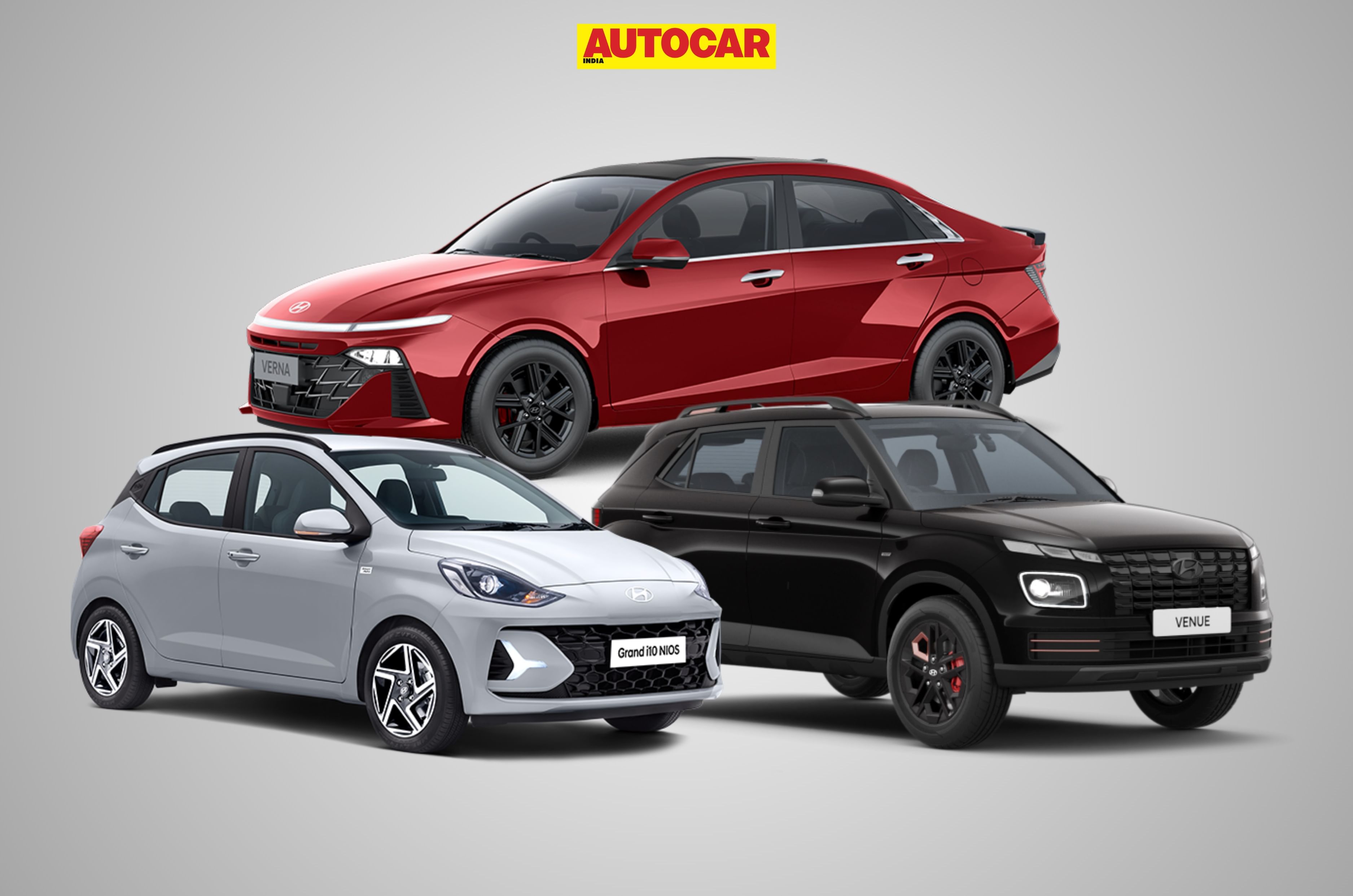 Hyundai Venue, Verna, Grand i10 Nios line-ups updated for...