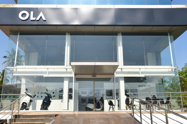 Ola Electric showroom shot SEBI warns Ola Electric over breach of disclosure norms