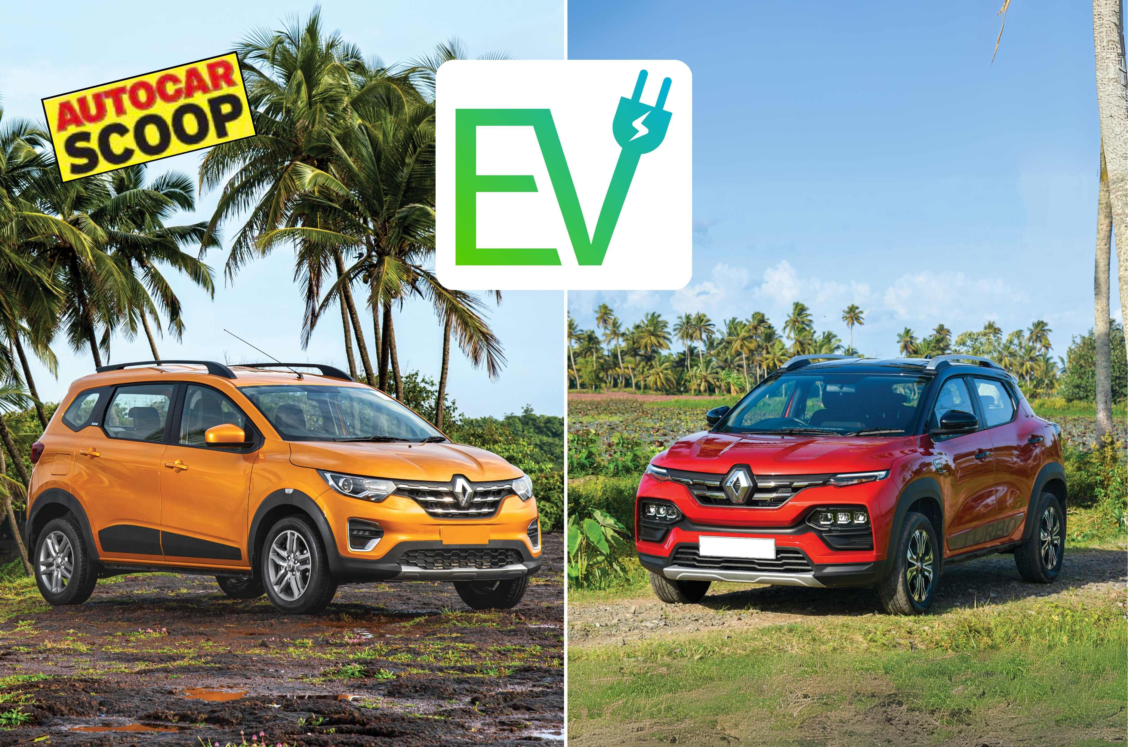 Renault Kiger EV, Triber EV India launch in FY2027