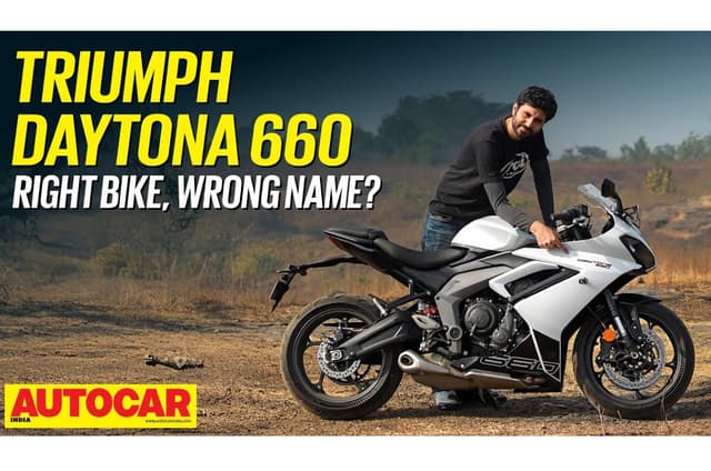 Triumph Daytona 660 video review