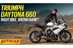 Triumph Daytona 660 video review