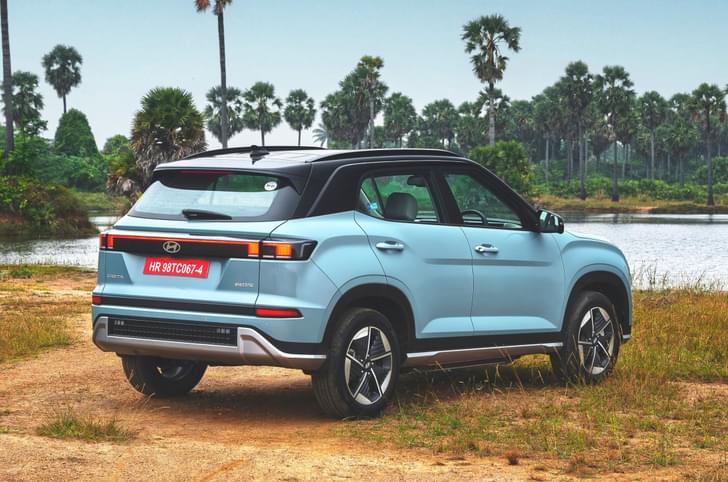 Hyundai Creta Electric rear static