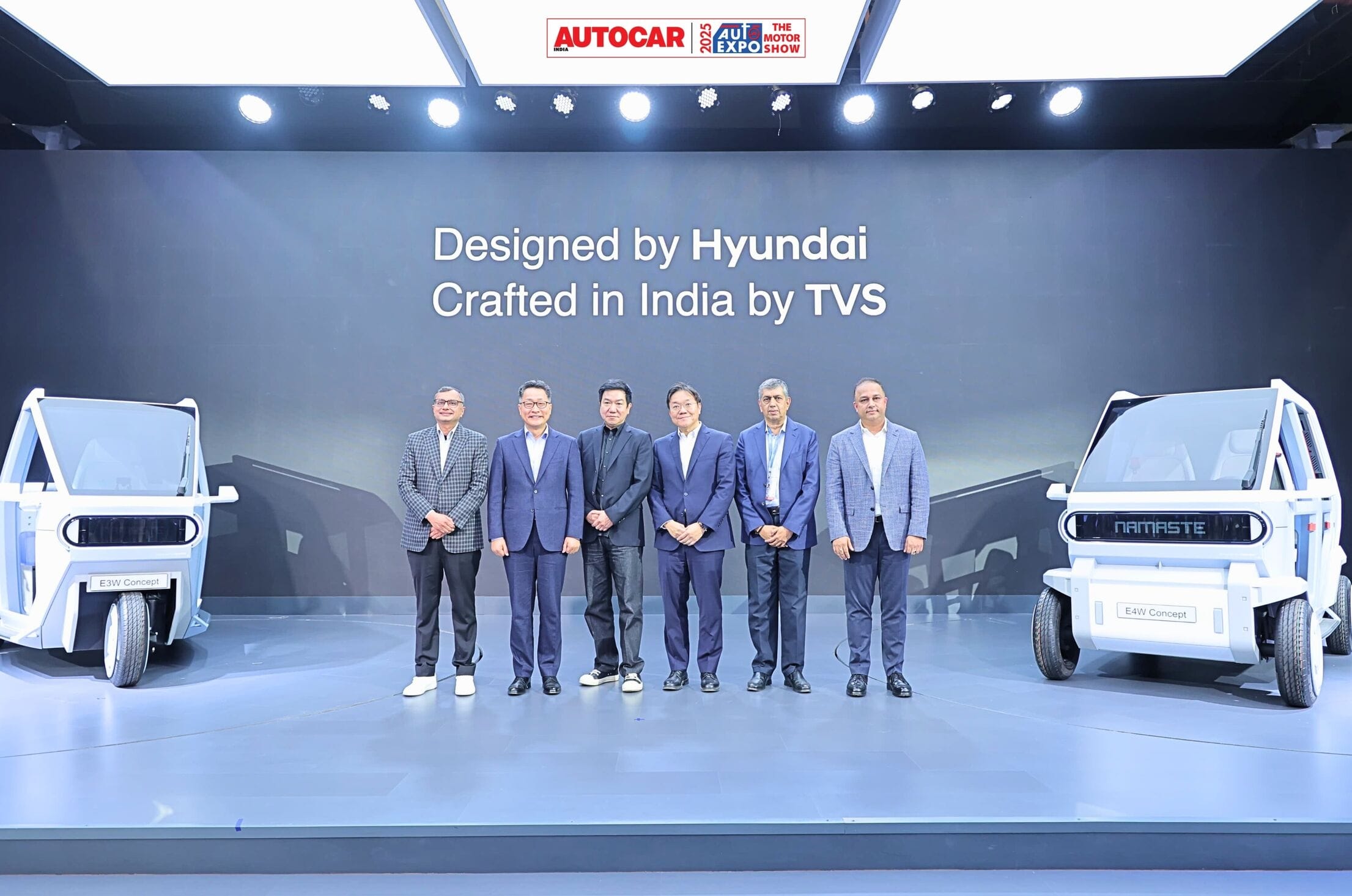 Hyundai and TVS to launch 3 and 4 wheeler electric vehicles, Auto Expo ...