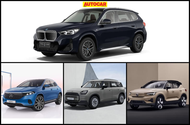 BMW iX1 LWB vs Mercedes EQA vs Mini Countryman Electric vs Volvo EX40