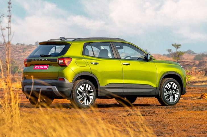 SKoda Kylaq review rear static