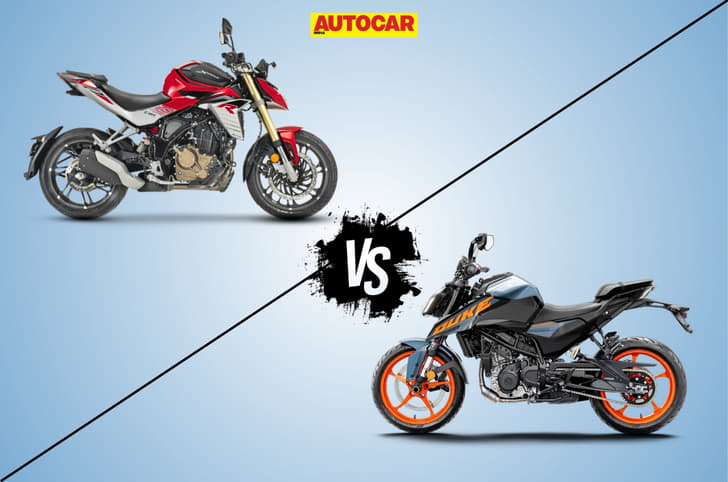 Hero Xtreme 250R vs KTM 250 Duke Hero Xtreme 250R vs KTM 250 Duke
