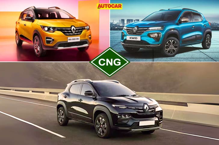 Renualt India cars like Kwid Kiger and Triber now available in CNG Renualt India cars like Kwid Kiger and Triber now available in CNG