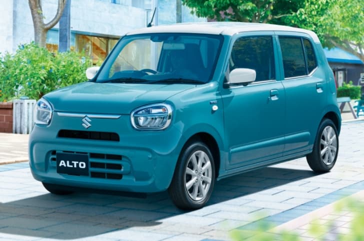 Suzuki Alto in Japan with mild hybrid engine