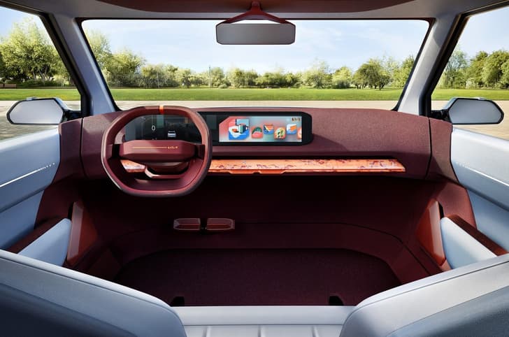 kia ev2 concept interior dashboard